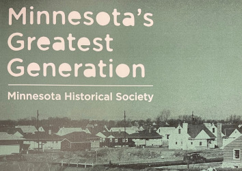 A cover page that says 'Minnesota's Greatest Generation - Minnesota Historical Society'